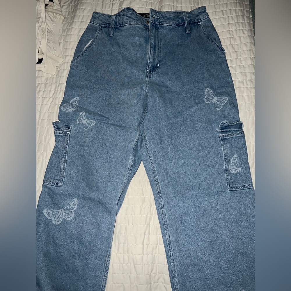 Butterfly Dad Jeans from Hollister